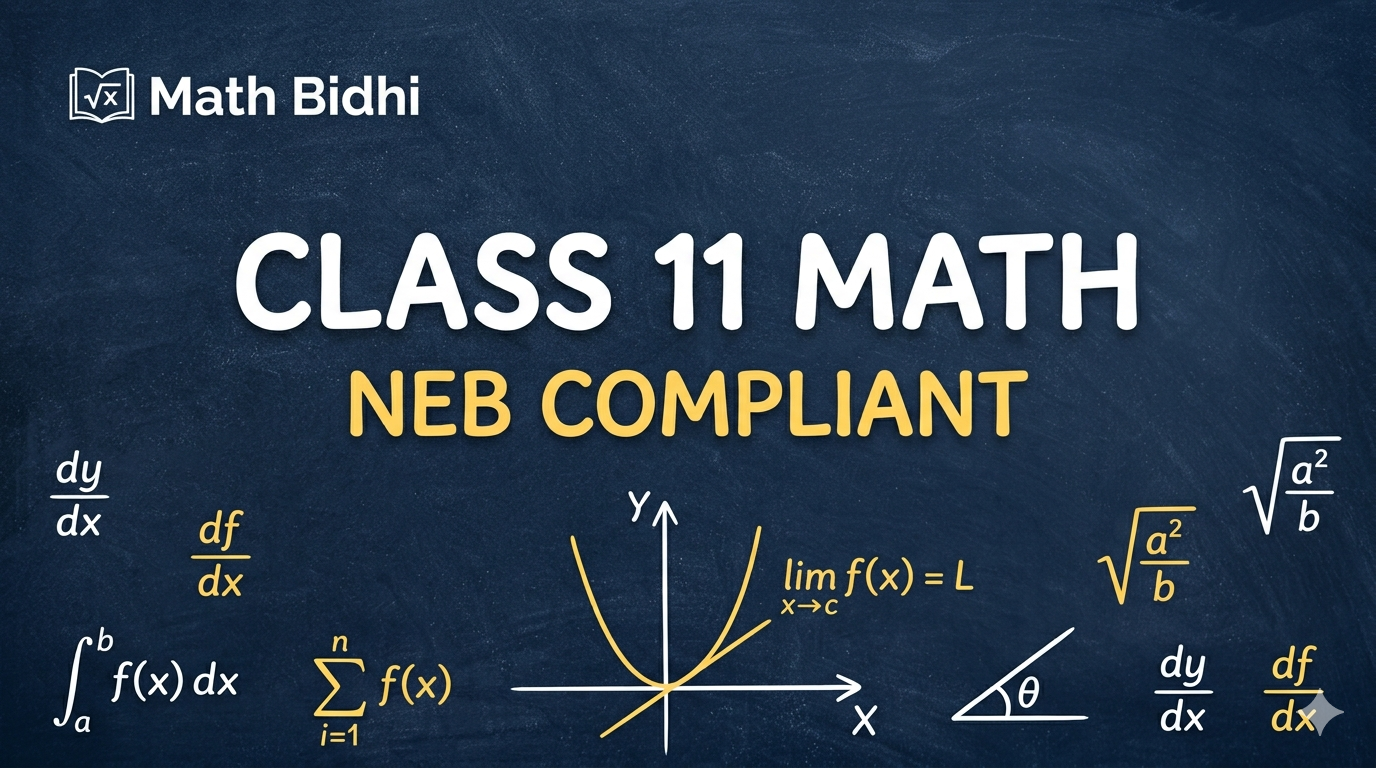 Mathematics Class 11- Master the NEB Curriculum